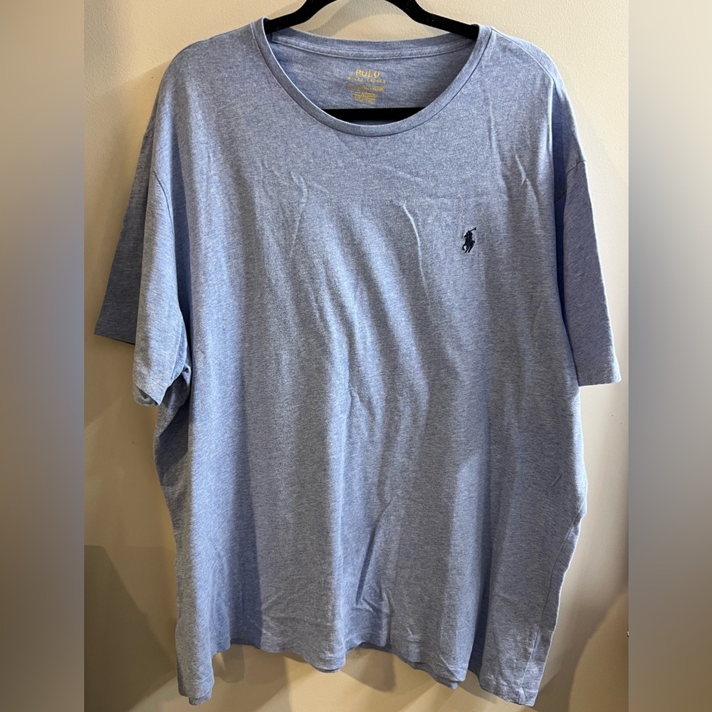 Polo by Ralph Lauren Light Heather Blue Crewneck Tee